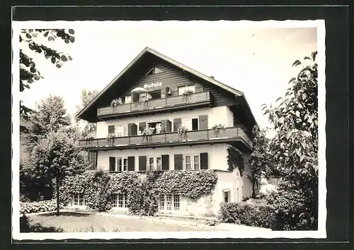 AK Bad Wiessee, Blick auf das Hotel Villa Gudula