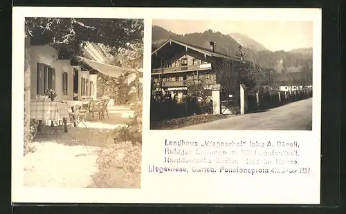 AK Oberaudorf, Hotel Wagnerhof