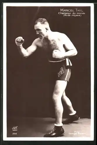 AK Boxer Marcel Thil, Champion du monde