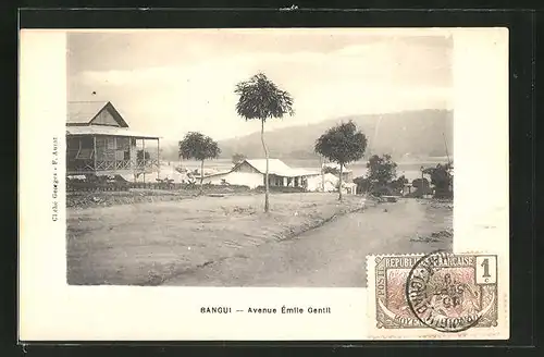 AK Bangui, Avenue Émile Gentil