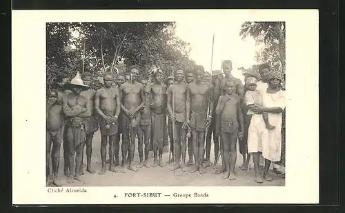 AK Fort-Sibut, Groupe Banda, Eingeborene