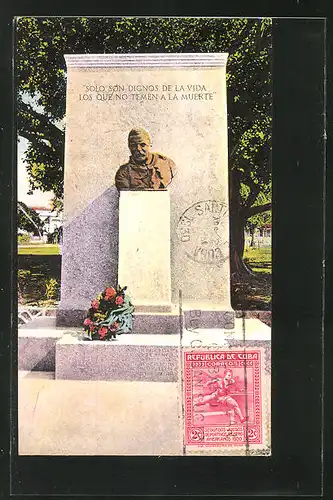 AK Santiago de Cuba, Monumento a Roosevelt