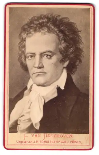 Fotografie Portrait Komponist Ludwig van Beethoven