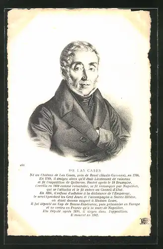 AK De la Cases, Portrait des Autors