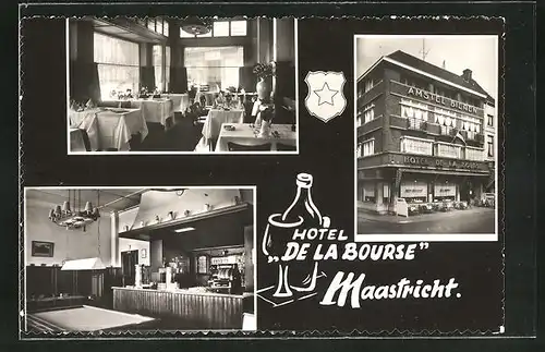 AK Maastricht, Hotel "De la Bourse", Markt 37