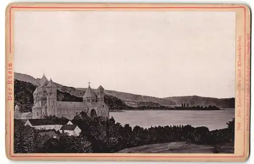 Fotografie Römmler & Jonas, Dresden, Ansicht Glees, Klosterkirche der Abtei Maria Laach am Laacher See