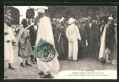 AK Conakry, Le Roi Alpha Yaya et sa Suite, The King Alpha Yaya and his cortege