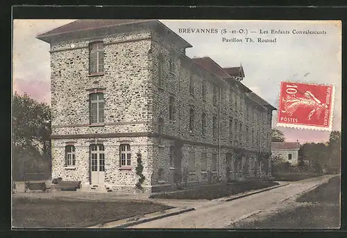 AK Brevannes, Les Enfants Convalescents, Pavillon Th. Roussel