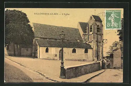 AK Villeneuve le Roi, L' Eglise