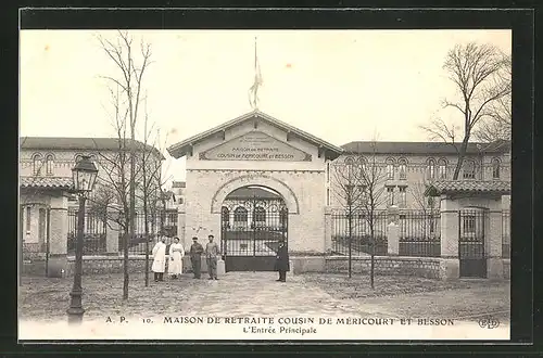 AK Mericourt, Maison de Retraite Cousin, L'Entree Principale