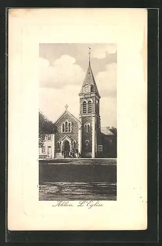 AK Ablon, L'Eglise, Ansicht der Kirche