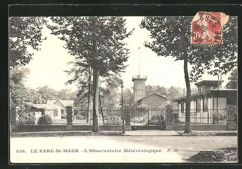 AK St.-Maur, Le Parc, L'Observatoire Metereologique