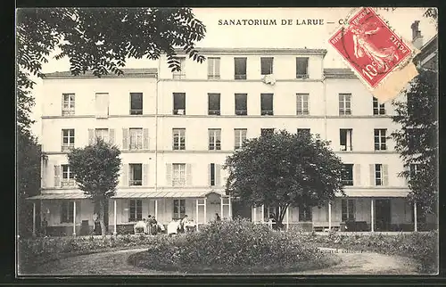 AK Larue, Le Sanatorium