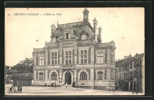 AK Arcueil-Cachan, L'Hotel de Ville