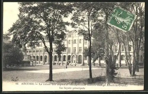 AK Arcueil, La caisse des depots et consignations, ancien college Albert-le-Grand