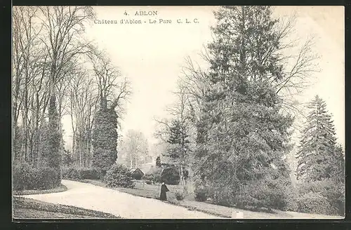 AK Ablon, Chateau d'Ablon, Le Parc