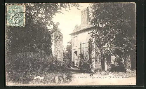 AK Janville, L'Entree du Chateau, Schloss