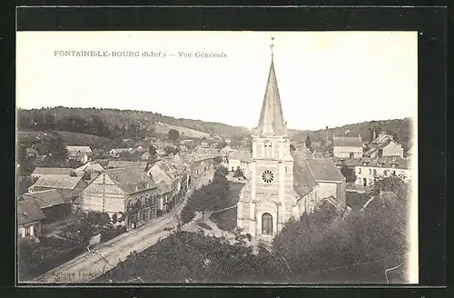 AK Fontaine-le-Bourg, Vue Generale