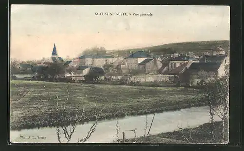 AK St-Clair-sur-Epte, Vue generale