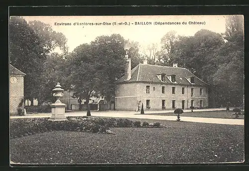 AK Asnieres-sur-Oise / Baillon, Dependances du Chateau