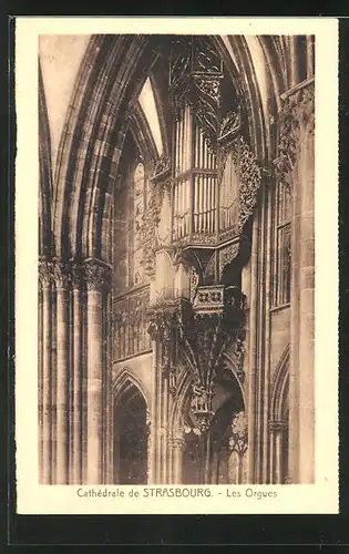 AK Cathèdrale de Strasbourg, Les Orgues, Orgel