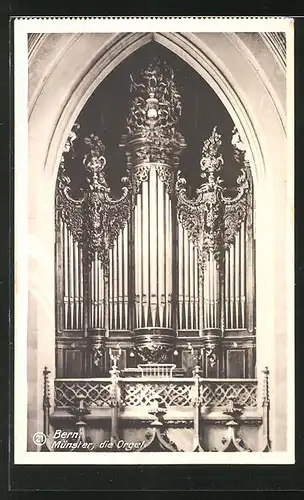 AK Bern, Münster, die Orgel