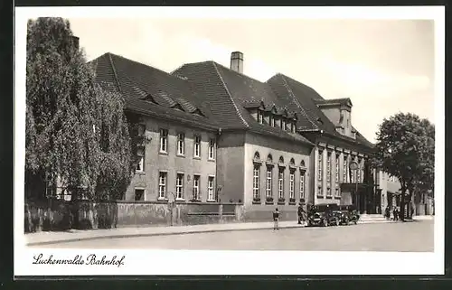 AK Luckenwalde, Partie am Bahnhof