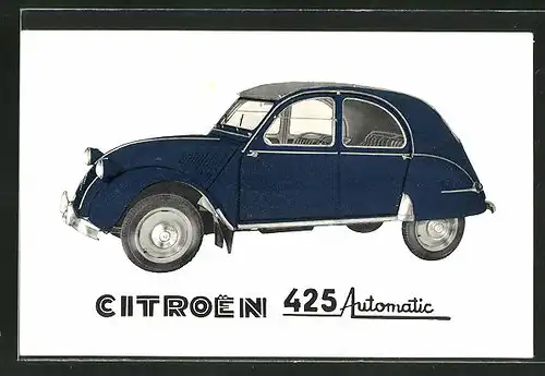 AK Auto Citroen 425 Automatic in blau