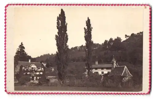 Fotografie Johann Kiesel, Immenstadt, Ansicht Immenstadt, Villa Rechberg