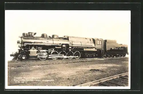 AK Canadian Pacific Railway, Dampflok, Tender-Lokomotive Nr.: 8000