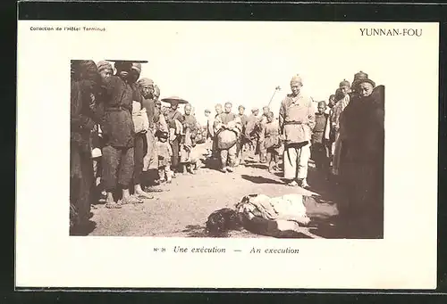 Präge-AK Yumman-Fou, Une execution, An execution, Jura