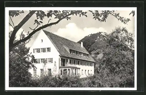 AK Bad Ditzenbach, Blick auf das Evangelische Müttergenesungsheim