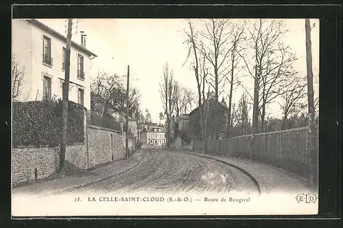 AK La Celle-Saint-Cloud, Route de Bougival