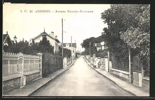 AK Andresy, Avenue Maurice-Berteaux