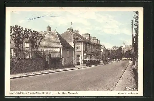 AK La Queue-lez-Yvelines, La Rue Nationale