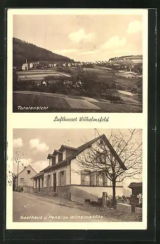 AK Wilhelmsfeld, Gasthaus und Pension Wilhelmshöhe