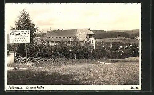 AK Hallwangen, Hotel-Kurhaus Mühle