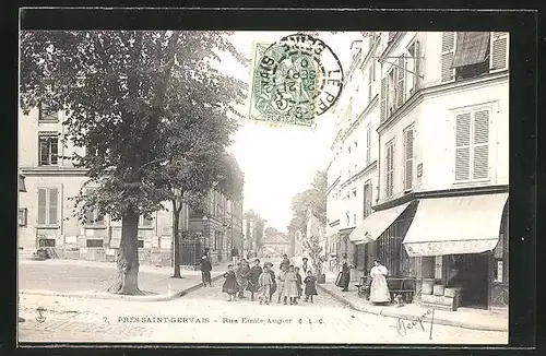 AK Pres-Saint-Gervais, Rue Emile-Augier