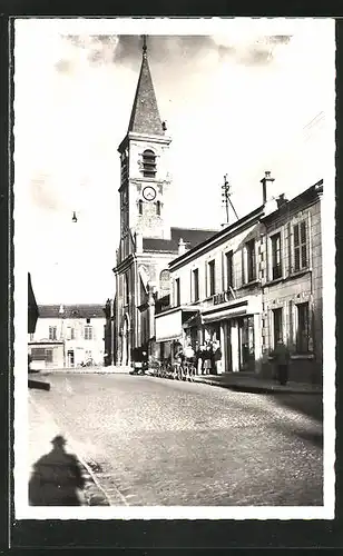 AK Bobigny, Eglise Saint-Andre, Place Gabriel-Peri