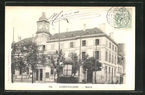 AK Aubervilliers, Mairie, Sicht auf das Rathaus