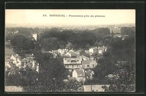 AK Bougival, Panorama pris du plateau