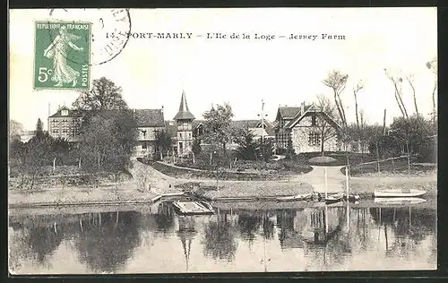 AK Port-Marly, L'Ile de la Loge, Jersey Farm