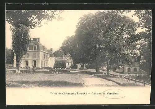 AK Mauvieres, Chateau, Sicht auf das Schloss