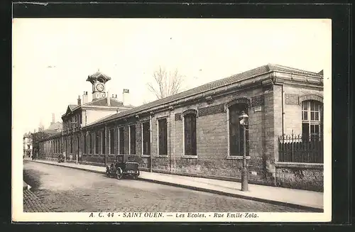 AK Saint Ouen, Les Ecoles, Rue Emile Zola