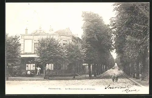 AK Pierrefitte, Le Boulevard de la Station