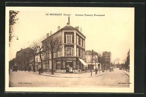 AK Le Bourget, Avenue Francis Pressensé, Strassenbild