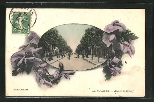 Passepartout-AK Le Bourget, Avenue de Drancy