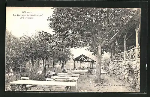 AK Villennes, La Terrasse du Restaurant des Tilleuis