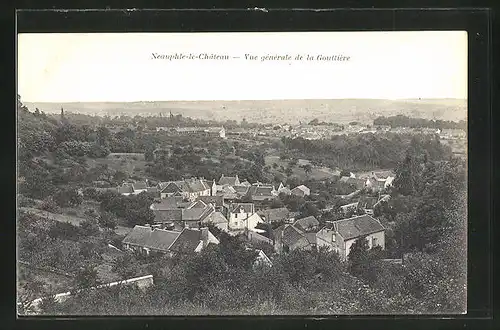AK Neauphle-le-Chateau, Vue générale de la Gouttière