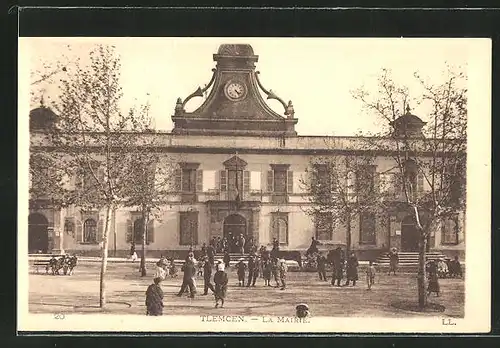AK Tlemcen, La Mairie, Blick zum Rathaus